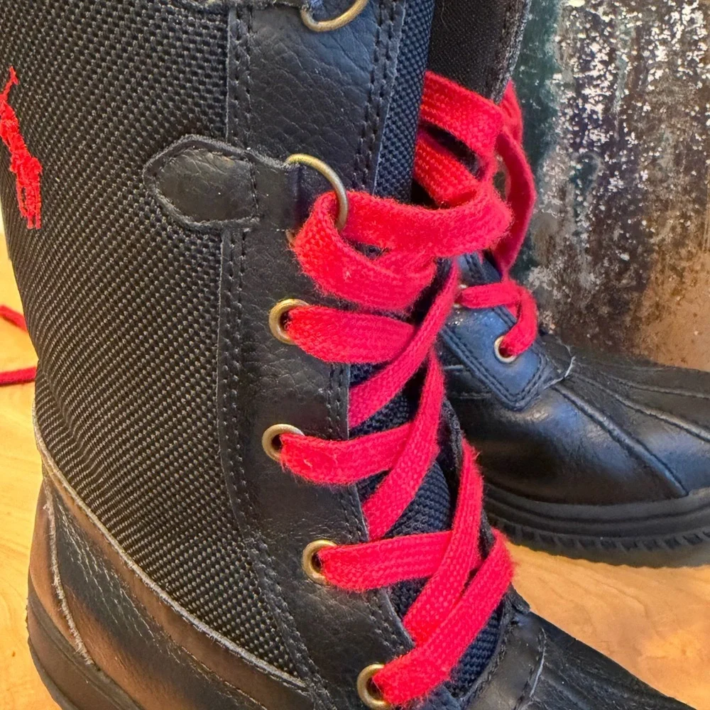 Polo‎ Ralph Lauren Toranto Boots - Boys Size 1